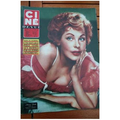 Arlene Dahl (spot on cover)