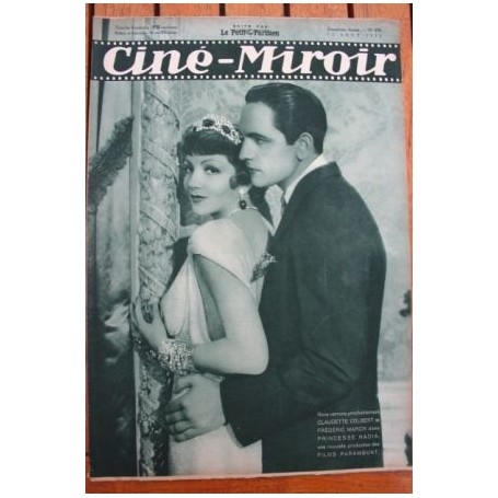 Claudette Colbert Fredric March