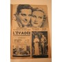 Magazine Cinephile 1948 Michele Morgan Robert Cummings Steve Cochran