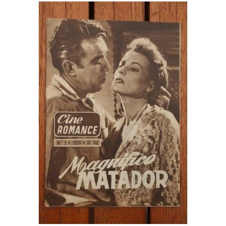 Maureen O'Hara Anthony Quinn Magnificent Matador