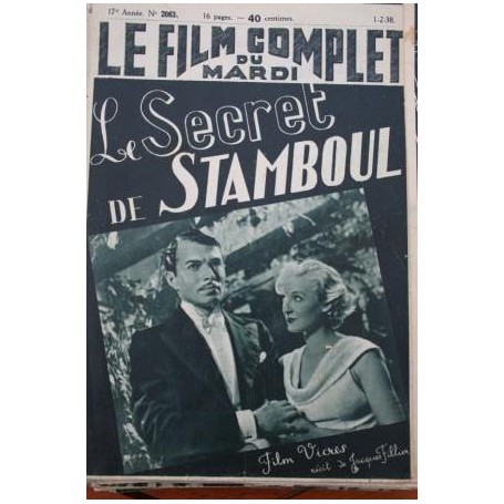 Valerie Hobson James Mason Frank Vosper Secret of Stamboul