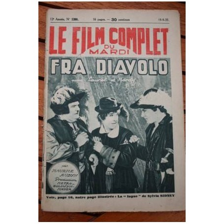 Laurel And Hardy Thelma Todd Fra Diavolo