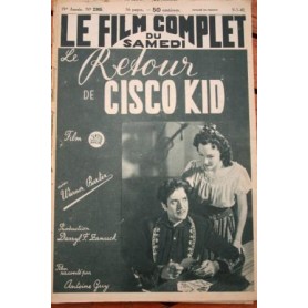 Warner Baxter Cesar Romero Lynn Bari Return of the Cisco Kid