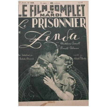 Madeleine Carroll Ronald Colman David Niven The Prisoner of Zenda John Cromwell