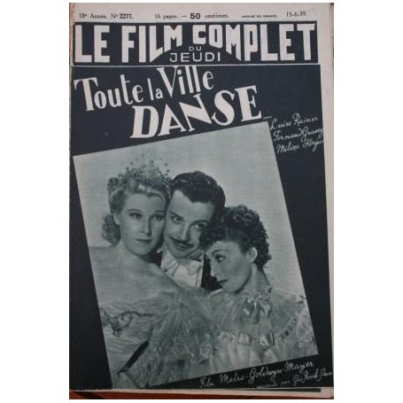 Luise Rainer Fernand Gravey Miliza Korjus The Great Waltz Julien Duvivier