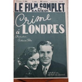 Joseph Cawthorn Bruce Lester Margot Grahame Crime Over London Alfred Zeisler