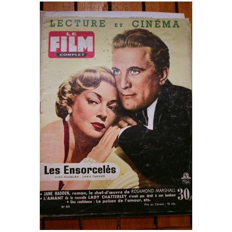 Kirk Douglas Lana Turner The Bad and the Beautiful Vincente Minnelli