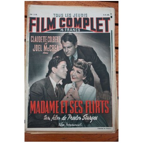 Claudette Colbert Joel McCrea Mary Astor The Palm Beach Story Preston Sturges