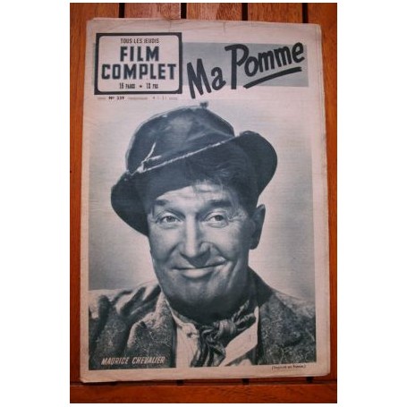 Maurice Chevalier Sophie Desmarets Ma pomme