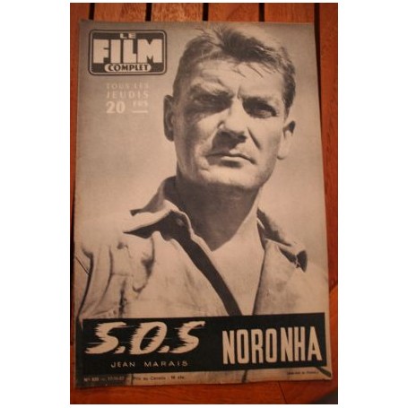 Jean Marais Yves Massard SOS Noronha