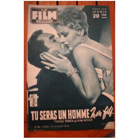 Tyrone Power Kim Novak The Eddy Duchin Story