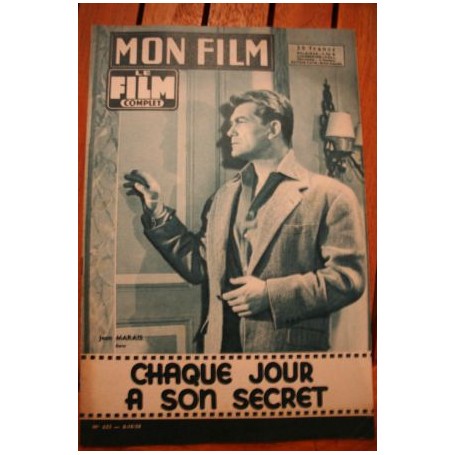 Jean Marais Daniele Delorme Francoise Fabian Chaque jour a son secret