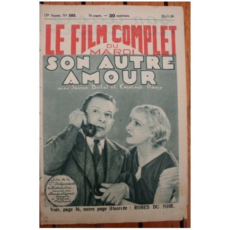 Constant Remy Jeanne Boitel Saturnin Fabre Son autre amour Alfred Machard