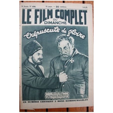 William Powell Evelyn Brent Emil Jannings The Last Command Josef von Sternberg