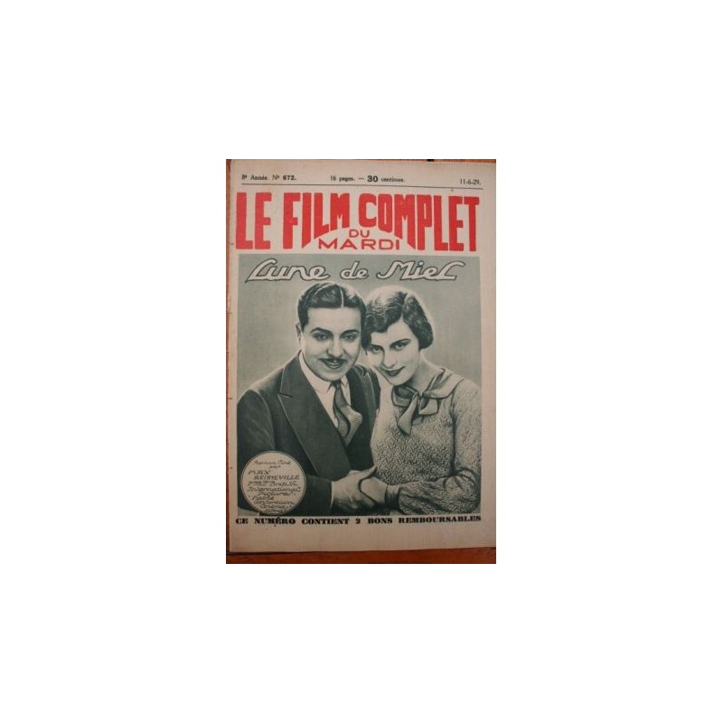 Magazine Film Complet 1929 Monty Banks Gillian Dean Judy Kelly Lena ...