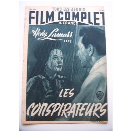 Hedy Lamarr Paul Henreid Peter Lorre The Conspirators Jean Negulesco