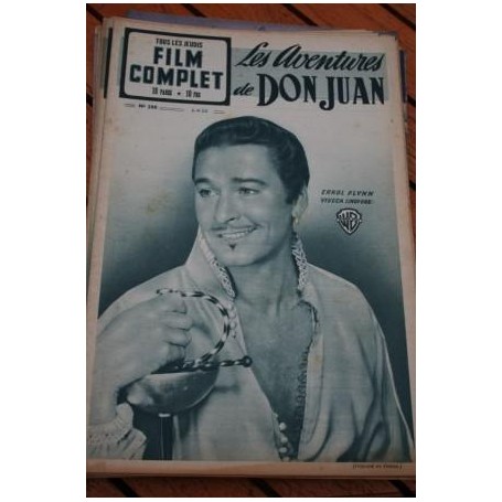 Errol Flynn Viveca Lindfors Robert Douglas Alan Hale Adventures of Don Juan Vincent Sherman