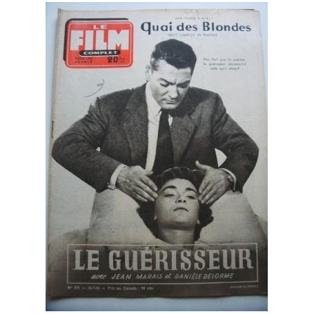 Jean Marais Daniele Delorme Maurice Ronet Dieter Borsche Le Guerisseur Yves Ciampi