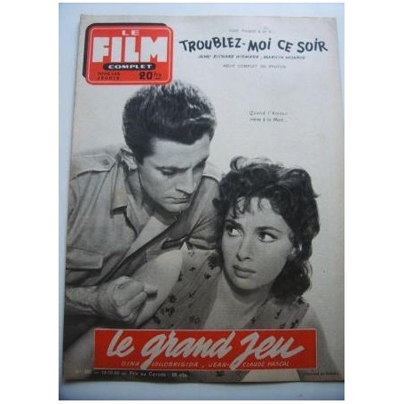 Gina Lollobrigida Jean Claude Pascal Arletty Peter Van Eyck Le Grand Jeu Robert Siodmak