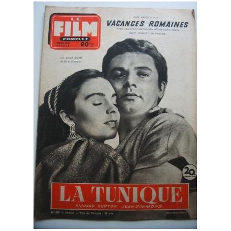 Richard Burton Jean Simmons Victor Mature Michael Rennie The Robe Henry Koster