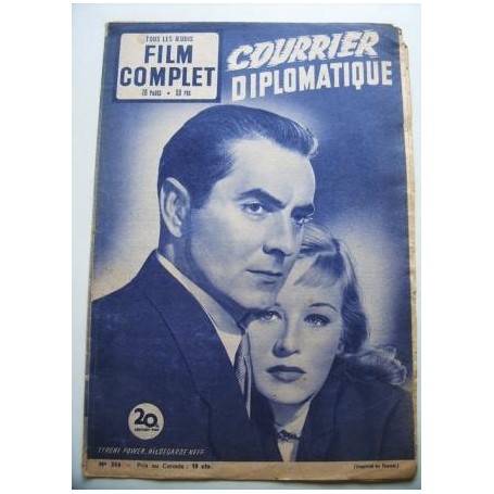 Tyrone Power Patricia Neal Stephen McNally Hildegard Knef Diplomatic Courier Henry Hathaway