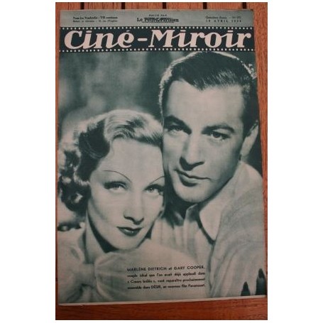 Marlene Dietrich Gary Cooper