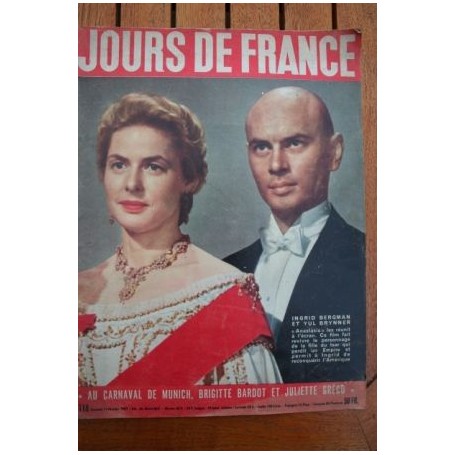 Ingrid Bergman Yul Brynner