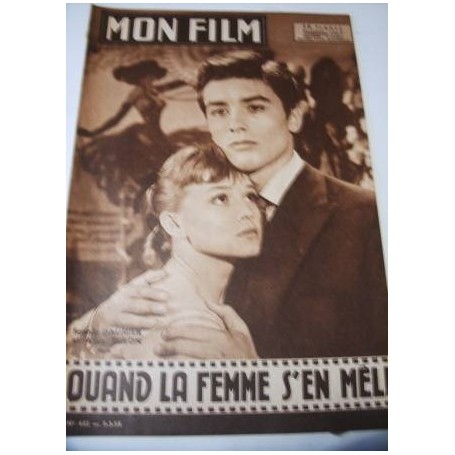 Alain Delon Sophie Daumier