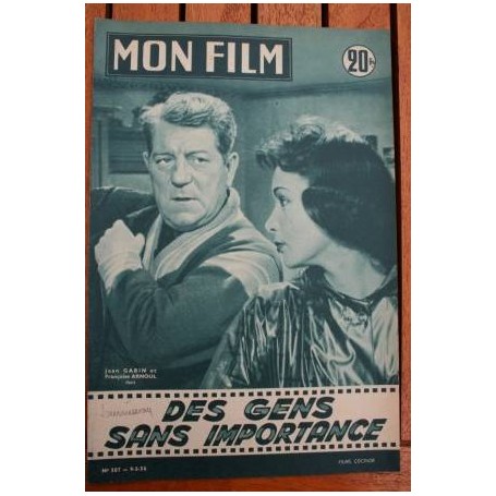 Jean Gabin Francoise Arnoul Pierre Mondy