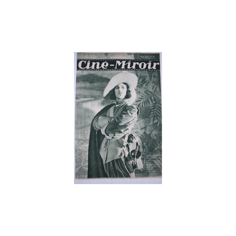 Magazine Cine Miroir 1932 Aime Simon Girard The Three Musketeers