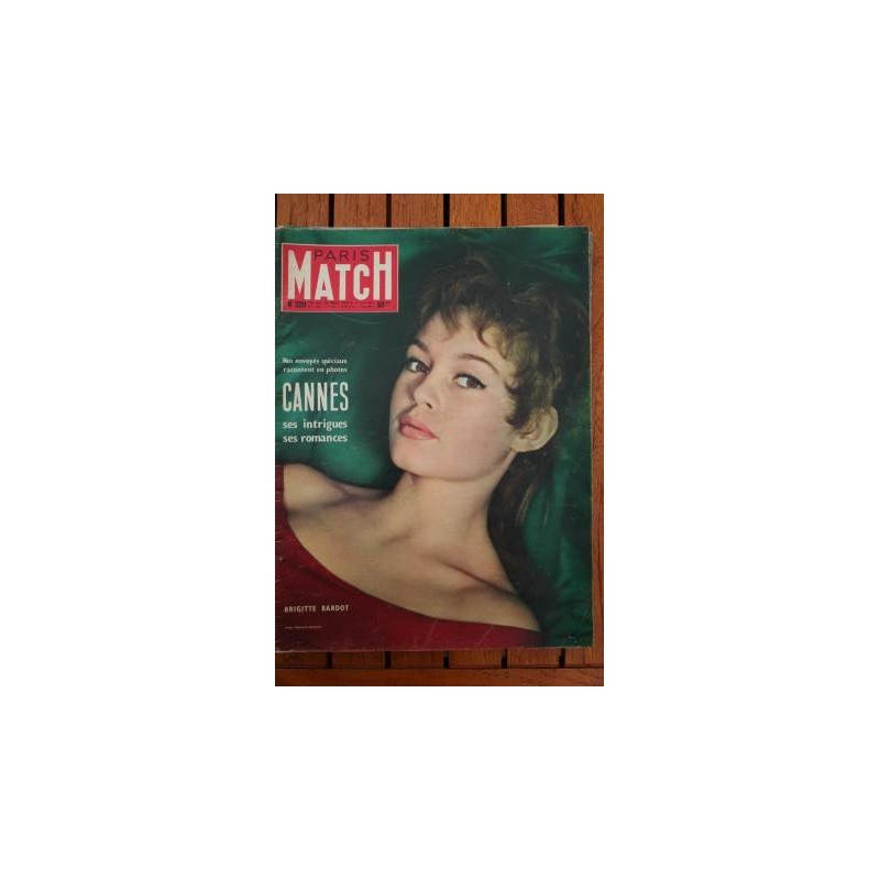 Magazine Paris Match 1955 Brigitte Bardot