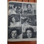 Magazine Photo Roman 1956 Lia Amanda Otello Toso Alba Arnova Vittorio Sanipoli Cristina Pall Anton Giulio Majano