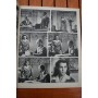 Magazine Photo Roman 1957 Tamara Lees Andrea Checchi Giorgio De Lullo Maria Grazia Francia Roberto Bianchi Montero