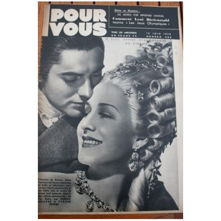 Tyrone Power Norma Shearer