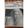 Magazine Samedi Tele Guide 1973 Catherine Deneuve