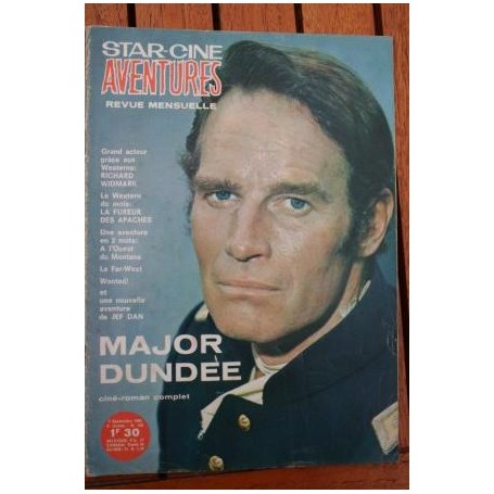 Charlton Heston Richard Harris James Coburn Senta Berger Major Dundee Sam Peckinpah