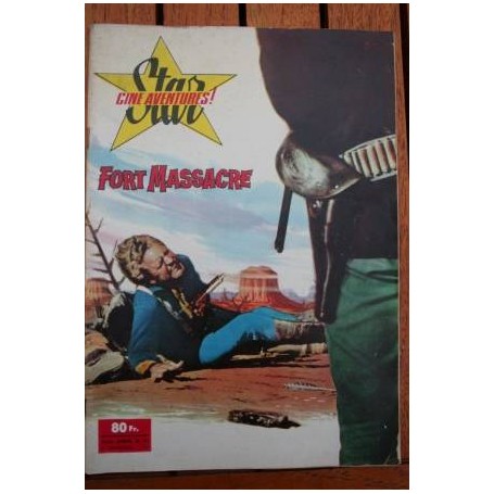 Joel McCrea Forrest Tucker Susan Cabot Fort Massacre Joseph M. Newman