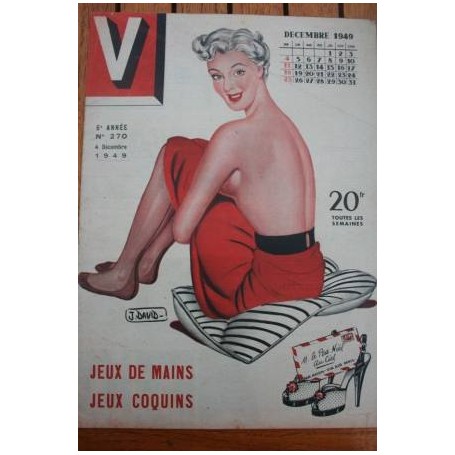 Jean David Pin-Up Calendar