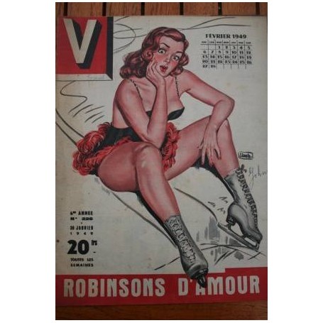 Jean David Pin-Up Calendar