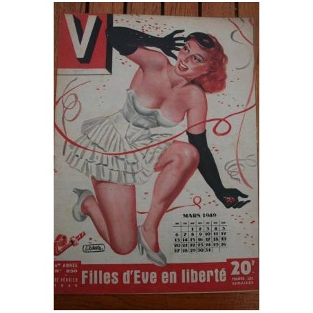 Jean David Pin-Up Calendar