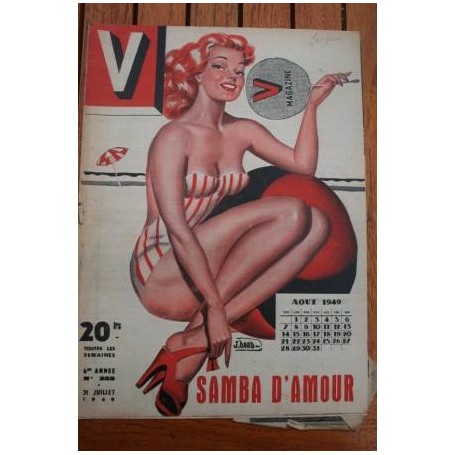 Jean David Pin-Up Calendar