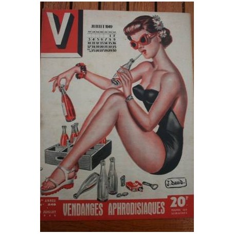 Jean David Pin-Up Calendar