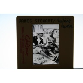 James Stewart Valerie Varda Candid Photo