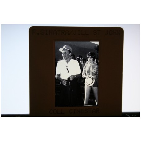Frank Sinatra Jill St John Candid Photo