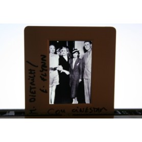 Errol Flynn Marlene Dietrich Candid Photo