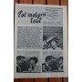 Magazine Votre Roman 1962 Errol Flynn Ida Lupino Eleanor Parker Escape Me Never Peter Godfrey